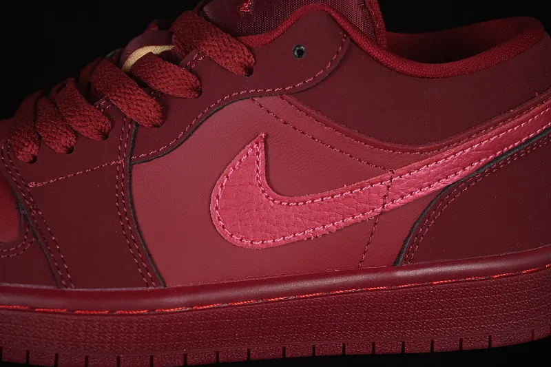 All categories Air Jordan Jordan series basketball shoes Air Jordan 1 Low Air Jordan 1 Low AJ1 Joe 1 raw rubber wine red low-top retro cultural basketball shoes IB7012-600